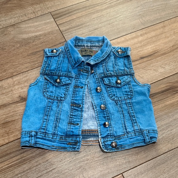 Other - Blue Denim Kids Vest size 2t